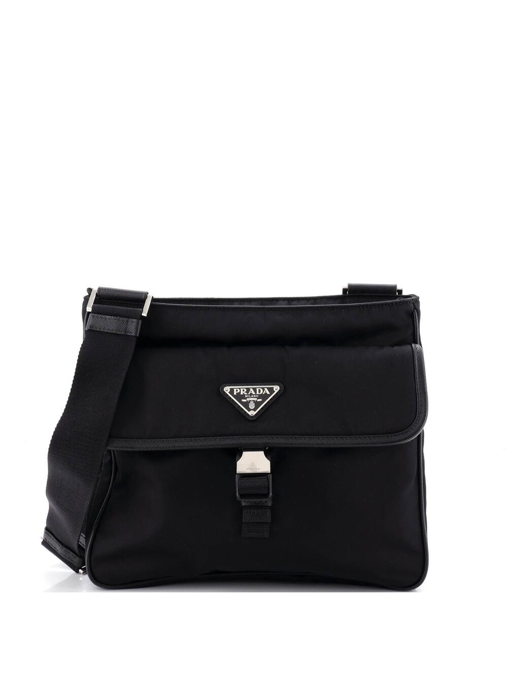 Prada Buckle Flap Messenger Bag Re- #342761P13B